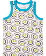 Melton swirl printed undershirt