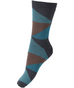 Melton classic triangle printed socks for boys