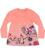 Flower printed tunic by Minymo