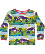 Småfolk fresh countryside printed T-shirt