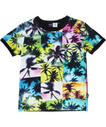 Molo 80s hawaiian t-shirt with black back