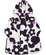 Ticket To Heaven flower printed baby jacket