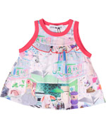 LOUIE LOUIS dollhouse printed baby dress