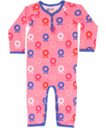 Katvig playsuit with big apple print