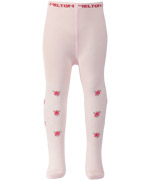 Melton rose printed classic tights
