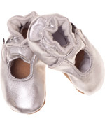 Leather baby slippers by Melton