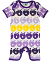 Småfolk summer playsuit with multi colored apples