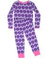Småfolk pyjama in lovely violet purple apple print