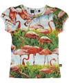 Molo cool flamingo printed summer tee