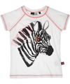 Molo ARTistic zebra printed t-shirt