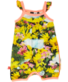 Molo adorable sunflower printed summer playsuit
