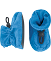 Melton blue baby corduroy bootee