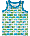 Melton car printed underwear top