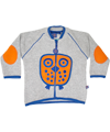 Ej Sikke Lej fantastic owl fleece with blue