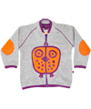 Ej Sikke Lej wonderful owl fleece with plum