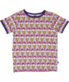 Småfolk purple t-shirt with delicious ice creams
