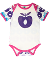 Småfolk adorable summer body with colorful apple print