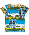 Småfolk knight's castle printed summer t-shirt