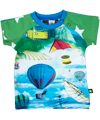 Molo great flying machine printed baby t-shirt