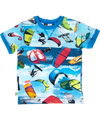 Molo super cool summer t-shirt with kite riders