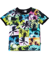 Molo 80s hawaiian t-shirt with black back