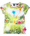 Molo splashing flowerfield printed summer t-shirt