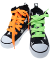 Molo rockabilly star printed sneakers with 2 colorful laces