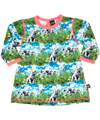 Molo Celebrations cute dalmatian printed baby dress