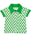 Baba Babywear retro t-shirt met groene bootjes print