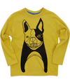 Molo leuke okergele t-shirt met gekke hond