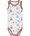 Holly's printed sleeveless bodystocking