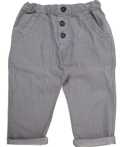 New! Wheat soft cotton chalk striped trousers (Gustav)