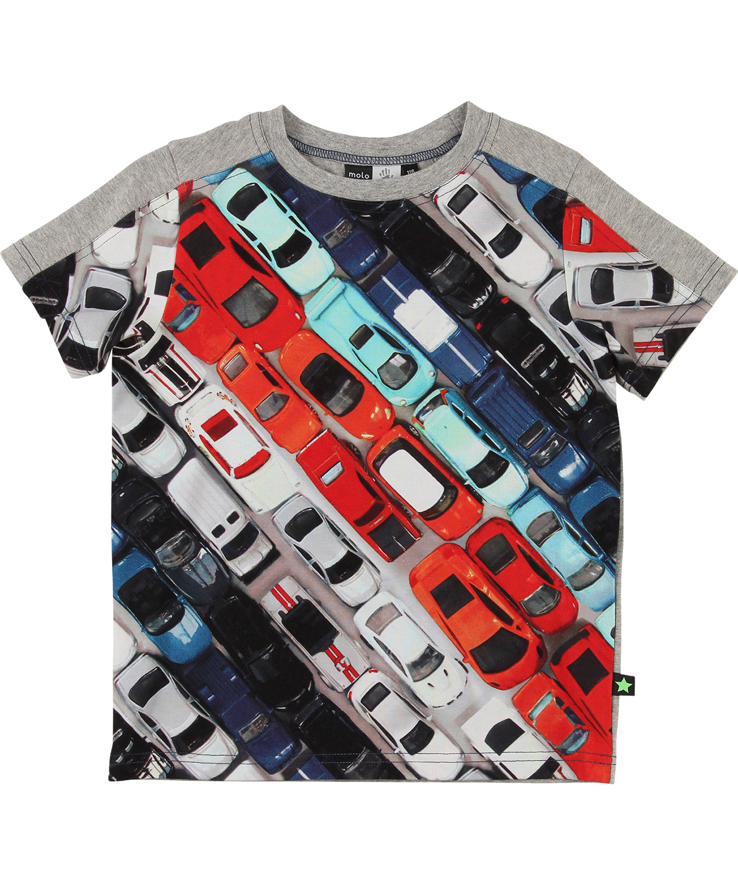Molo Funky Summer T Shirt With Toy Cars