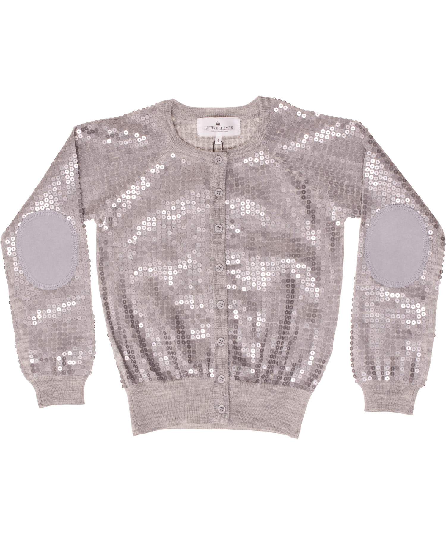 Little Remix Sequin Cardigan (jr Patch)