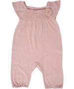 Norlie jersey baby playsuit in dusty rose