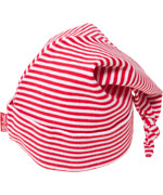 Melton striped baby tophat in red