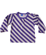 Molo diagonal striped baby blouse