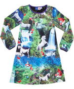 Molo unicorn printed dress