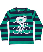 DanefÃ¦ T-shirt witha biking Viking