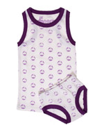 DanefÃ¦ underwear set for girls with swan print