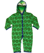 SmÃ¥folk reversible apple printed coverall