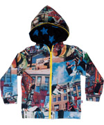 Molo amazing parkour printed hoodie