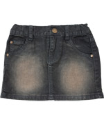Mini A Ture adorable dark grey jeans mini-skirt