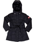 Ticket to Heaven quilted 3/4 black jacket