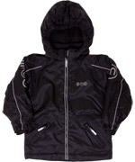 Minymo winter jacket in black in oxford-nylon