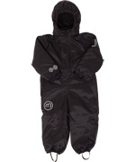 Minymo coverall for toddlers in raw black