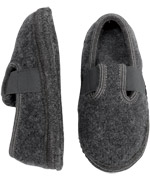 Melton amazing wool slippers in subtle grey