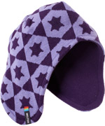 Melton gorgeous star printed winter hat for girls