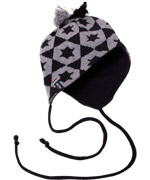 Melton gorgeous star printed winter hat for baby boys
