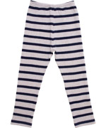 Christina Rohde amazing wool leggings, in navy and white stripes